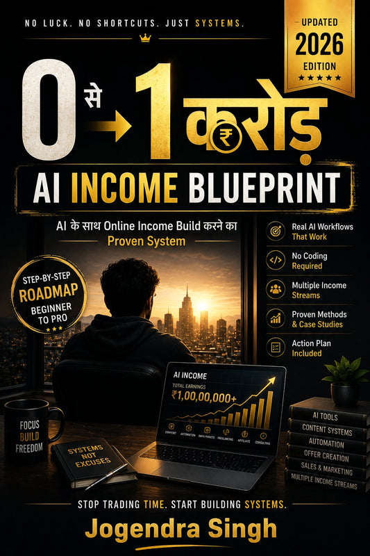 0 to 1 cr ai income blueprint